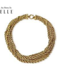 Anisa Sojka - Layered Rope Necklace - Lyst