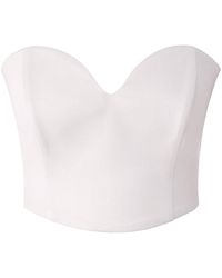 AGGI by HALEWSKI - Lara Off Corset Top - Lyst