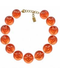 Michael Nash Jewelry - Lucy Transparent Gumball Necklace - Lyst