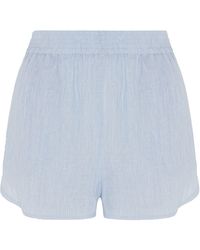 The Summer Edit - Darcy Linen Short - Lyst