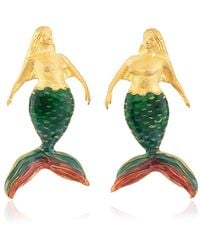 Milou Jewelry - Mermaid Earrings - Lyst