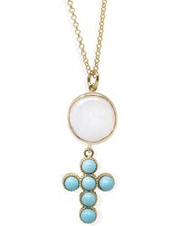Vintouch Italy - Hope-Plated Necklace - Lyst