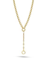 Alexie of Athens - Gaia Drop Duo Charm Chain Necklace - Lyst