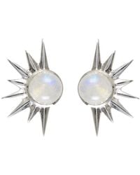 Charlotte's Web Jewellery - Total Eclipse Statement Stud Earrings - Lyst