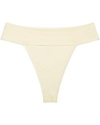 Montce - Cream Rib Tamarindo Bikini Bottom - Lyst