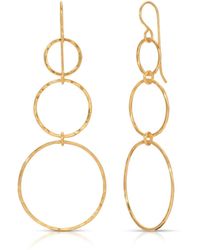 Heather Hawkins Jewelry - Graduated Three Link Earrings - Lyst