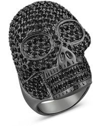 SALLY SKOUFIS - Life Ring With Made Diamonds - Lyst