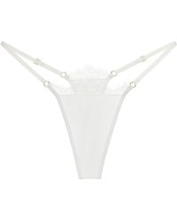 Perilla Lingerie - Grisella Thong Off - Lyst