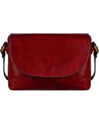 Time Resistance - Leather Cross Body Bag For - Lyst