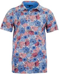lords of harlech - Pietro Garden Party Polo Shirt - Lyst