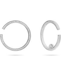 Meulien - Large Hoop And Cuff Earrings - Lyst