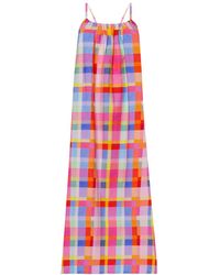 DHARA SHETH DUBAI - The Palette Picnic Spaghetti Strap Maxi Dress - Lyst