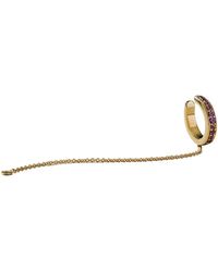 Onia - Amethyst Studded Ear Cuff - Lyst