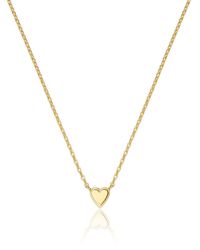 Lily & Roo - Tiny Heart Necklace - Lyst