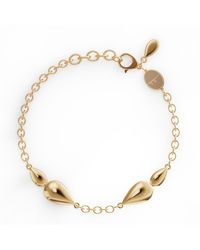 Linda Fiore - Lotus Bracelet, Vermeil - Lyst