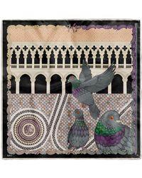 Kueen - Silk Scarf - Lyst