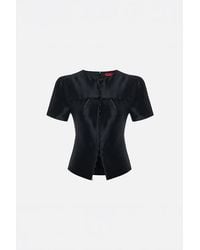 Pcfg - The Party Edit Front Closure Top - Lyst