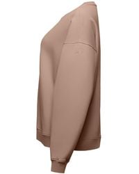 Ocio Leisurewear - Neutrals Oversized Crewneck - Lyst