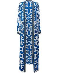 Ana Luisa - Santorini Inspired Open-Front Kaftan - Lyst