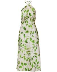 Helen Mcalinden - / Neutrals Bronagh Leafy Print Dress - Lyst