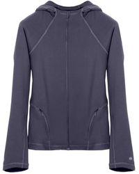 One of us - Run Luna Run Zip Through Tehcnical Fitted Hoodie - Lyst