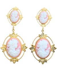 The Pink Reef - Xl Cameo Drop In Pink - Lyst