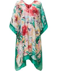 James Lakeland - Floral Mosaic Kaftan - Lyst