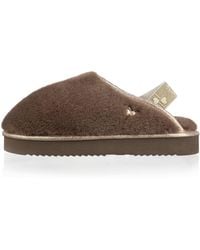 Laines London - Neutrals Flatform Cloud Slippers - Lyst