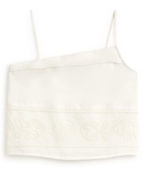Thinking Mu - Raida Embroidered Top - Lyst