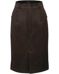 Smart and Joy - Pencil Cotton Skirt - Lyst