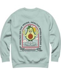Anchor and Crew - Ice Ripe Avocado Dial-A-Local Organic Cotton Sweatshirt - Lyst