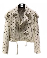 Madeleine Simon Studio - Ivory Luxe Heart Los Angeles Jacket - Lyst