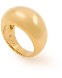 Cote Cache - Miroir Dome Ring - Lyst