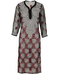 Antra Designs - Onyx & Georgette Kaftan - Lyst