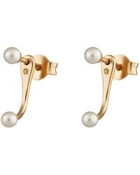 Scream Pretty - Pearl Dot Ear Jacket Stud Earrings - Lyst