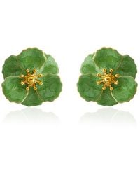 Milou Jewelry - Light Blossom Flower Earrings - Lyst