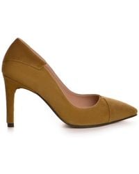 The 5Th Element - Selma Camel Suede Stiletto Pumps - Lyst