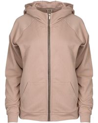 Oh!Zuza - Neutrals Cotton Zip-Up Hoodie - Lyst