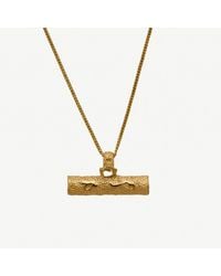 Claire Hill Designs - Difficult T Bar Necklace - Lyst