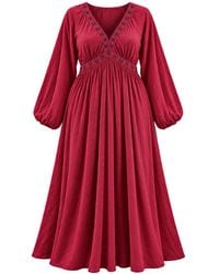 Adrift Clothing - Margot Billow Dress - Lyst