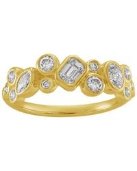 Artisan - Mixed Shape Diamond Cluster Ring - Lyst