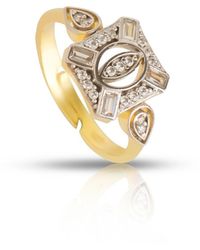 Ep Designs - Viola Mini Stone Ring - Lyst