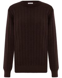 Peraluna - Zacha O-Neck Waffle Knit Pullover - Lyst