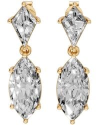 Aya Fine Jewelry - 2.57 Ct Marquise & Kite Lab Grown Diamond Drop Earrings - Lyst