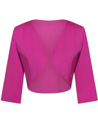 Alie Street London - Freya Bolero Fuchsia - Lyst