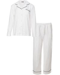 Pretty You London - Luxury Suite Waffle Pyjama Set - Lyst