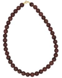 LABRO - Strawberry Quartz Necklace - Lyst