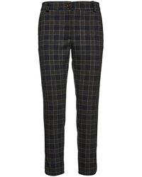 Conquista - Punto Di Roma Crop Pants - Lyst
