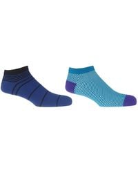 Peper Harow - Made in England - Retro Royal & Lux Taylor Marine Trainer Socks Bundle - Lyst