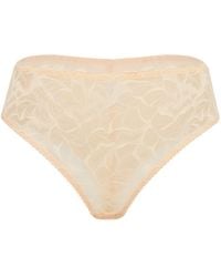 Daily Underwear - Neutrals Brazilian Panties Panther Nude - Lyst
